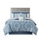 Gracie Mills Ronny 8-Piece Damask-Inspired Comforter Set - Grace-10849